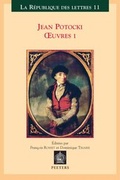 Cover: Jean Potocki - Oeuvres I - Peeters Publishers