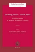 Cover: Speaking Jewish - Jewish Speak - Peeters Publishers