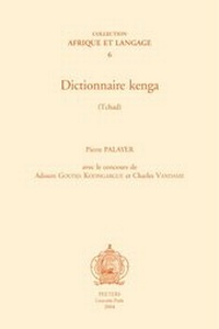 Abbildung von: Dictionnaire kenga (Tchad) - Peeters Publishers