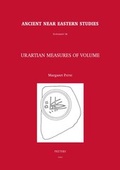 Cover: Urartian Measures of Volume - Peeters Publishers