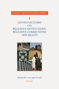 Cover: Leuven Lectures on Religious Institutions, Religious Communities and Rights - Peeters Publishers