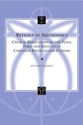 Cover: Rituals in Abundance - Peeters Publishers