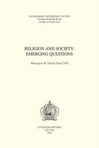 Enlarge image Cover: Religion and Society: Emerging Questions - Peeters Publishers