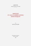Cover: Aristote et les classifications zoologiques - Peeters Publishers