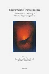 Enlarge image Cover: Encountering Transcendence - Peeters Publishers