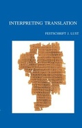 Cover: Interpreting Translation - Peeters Publishers
