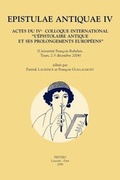 Cover: Epistulae Antiquae IV - Peeters Publishers