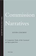 Cover: Commission Narratives - Peeters Publishers