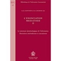 Cover: L'enonciation Mediatisee II - Peeters Publishers