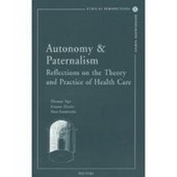 Enlarge image Cover: Autonomy and Paternalism - Peeters Publishers