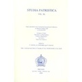 Cover: Studia Patristica. Vol. XL - Liturgia et Cultus, Theologica et Philosophica, Critica et Philologica, Nachleben, First Two Centuries - Peeters Publishers