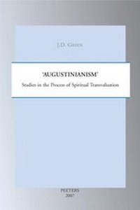 Enlarge image Cover: 'Augustinianism' - Peeters Publishers