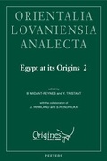 Cover: Egypt at its Origins 2 - Peeters Publishers