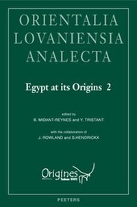 Enlarge image Cover: Egypt at its Origins 2 - Peeters Publishers