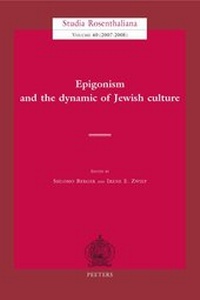 Enlarge image Cover: Epigonism and the Dynamic of Culture - Peeters Publishers