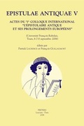 Cover: Epistulae Antiquae V - Peeters Publishers