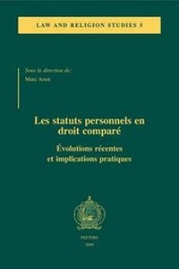 Abbildung von: Les Statuts Personnels En Droit Compare - Peeters