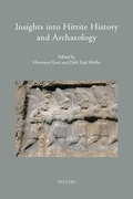 Cover: Insights into Hittite History and Archaeology - Peeters Publishers