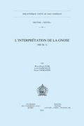 Cover: L'interpretation de la Gnose (NH XI, 1) - Peeters Publishers