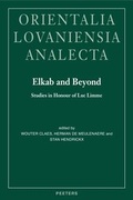 Cover: Elkab and Beyond - Peeters Publishers