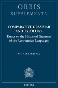 Enlarge image Cover: Comparative Grammar and Typology - Peeters Publishers