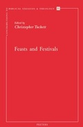 Cover: Feasts and Festivals - Peeters Publishers
