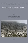 Cover: Political Culture in the Greek City after the Classical Age - Peeters Publishers