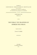 Cover: The Syriac <<Vita>> Tradition of Ephrem the Syrian - Peeters Publishers