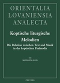 Cover: Koptische Liturgische Melodien - Peeters Publishers