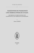 Cover: Makedonische Pharaonen und hieroglyphische Stelen - Peeters Publishers