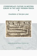 Cover: Commonplace Culture in Western Europe in the Early Modern Period II - Peeters Publishers