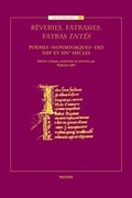 Cover: Reveries, fatrasies, fatras <<entes>> - Peeters Publishers