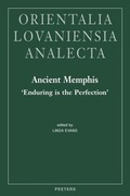 Cover: Ancient Memphis, 'Enduring is the Perfection' - Peeters Publishers