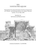Cover: SPA. Sanitas Per Aquam - Peeters Publishers