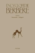 Cover: Encyclopedie Berbere. Fasc. XXXIV - Peeters Publishers