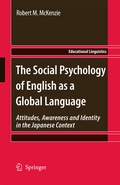 Cover: The Social Psychology of English as a Global Language - Springer