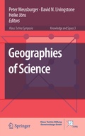 Cover: Geographies of Science - Springer