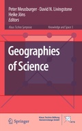 Cover: Geographies of Science - Springer