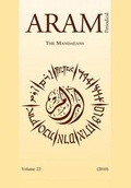Cover: Aram Periodical. Volume 22 - The Mandaeans - Peeters Publishers