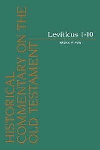 Enlarge image Cover: Leviticus 1-10 - Peeters Publishers