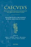 Cover: Research into pre-Roman Burial Grounds in Italy - Peeters Publishers