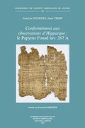 Cover: <<Conformement aux observations d'Hipparque>>: le Papyrus Fouad inv. 267 A - Peeters Publishers