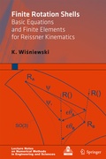 Cover: Finite Rotation Shells - Springer