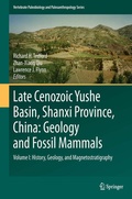 Cover: Late Cenozoic Yushe Basin, Shanxi Province, China: Geology and Fossil Mammals - Springer