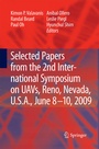 Cover: Selected papers from the 2nd International Symposium on UAVs, Reno, U.S.A. June 8-10, 2009 - Springer