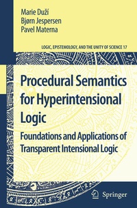 Enlarge image Cover: Procedural Semantics for Hyperintensional Logic - Springer