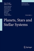 Cover: Planets, Stars and Stellar Systems - Springer