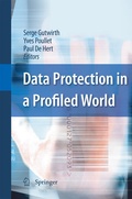 Cover: Data Protection in a Profiled World - Springer