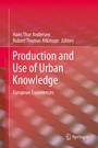 Cover: Production and Use of Urban Knowledge - Springer