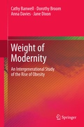 Cover: Weight of Modernity - Springer